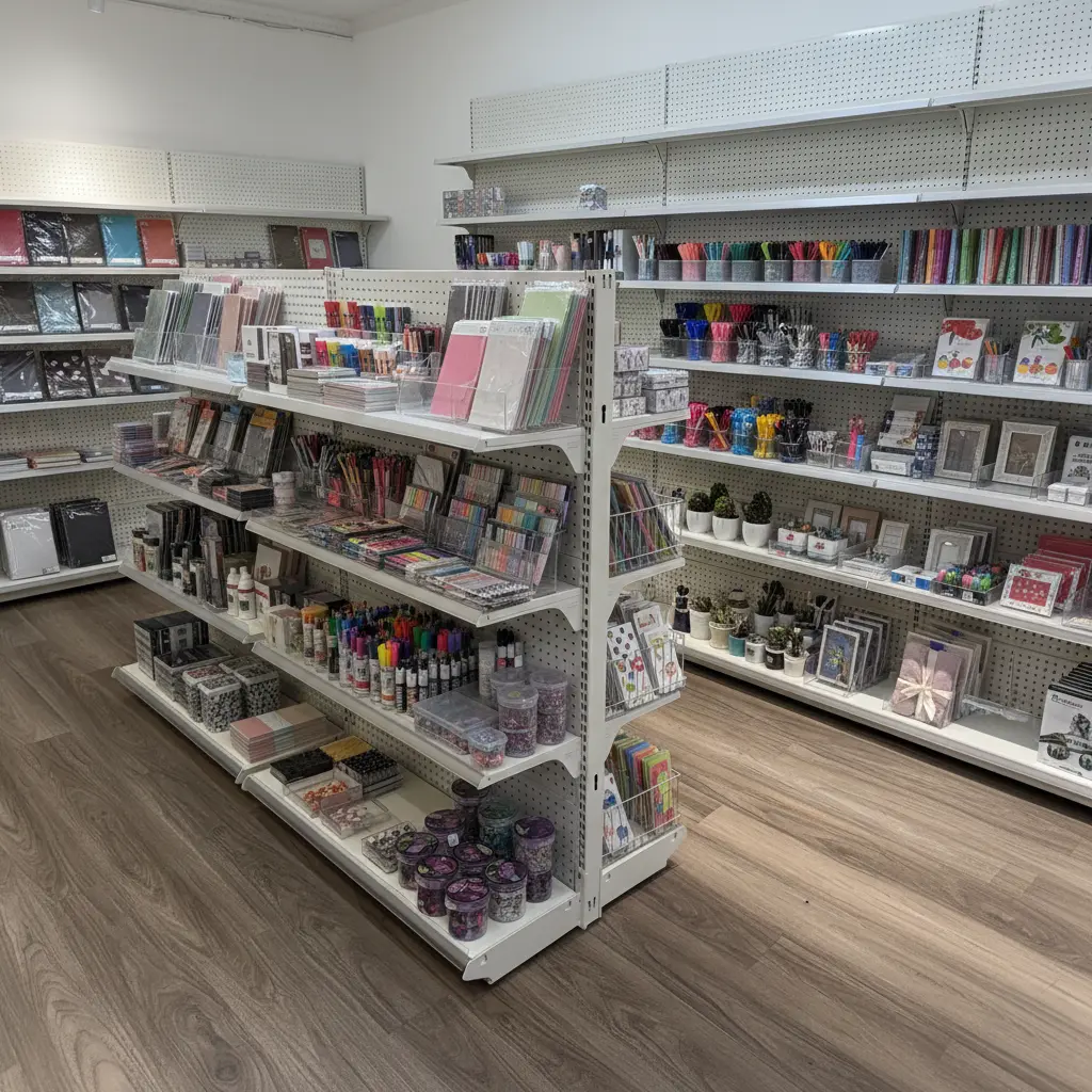 不只是陳列，是文具選物的節奏配置